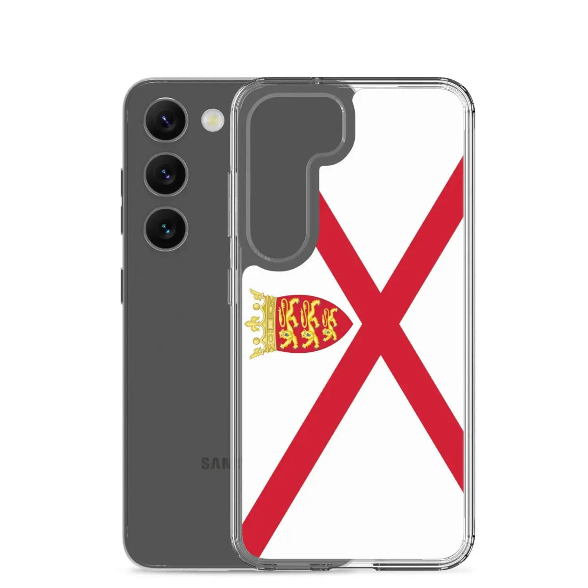 Coque téléphone drapeau de jersey - pixelforma