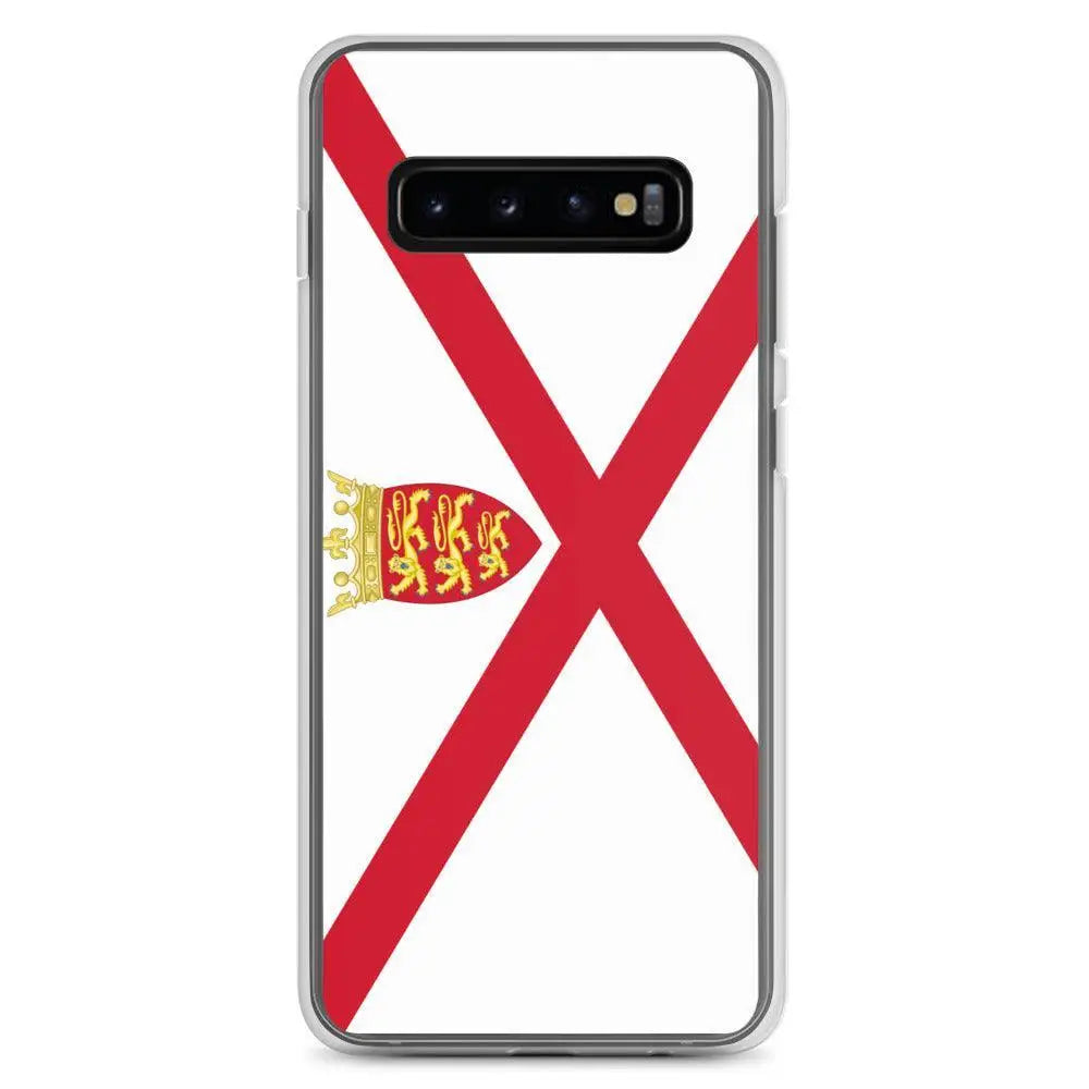 Coque téléphone drapeau de jersey - pixelforma