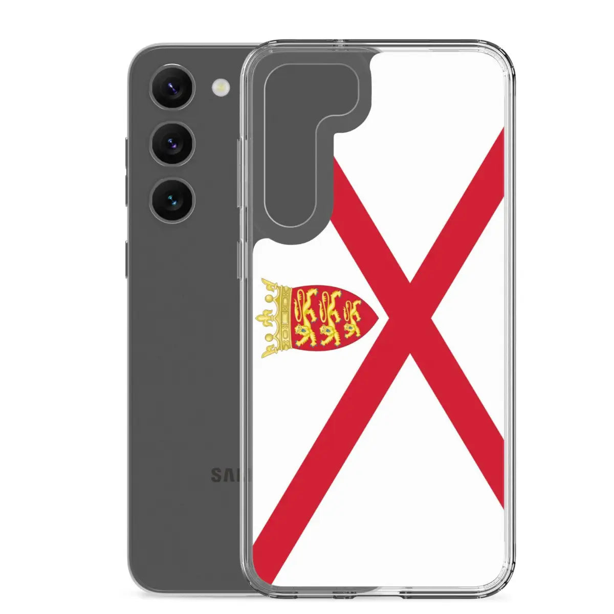Coque téléphone drapeau de jersey - pixelforma