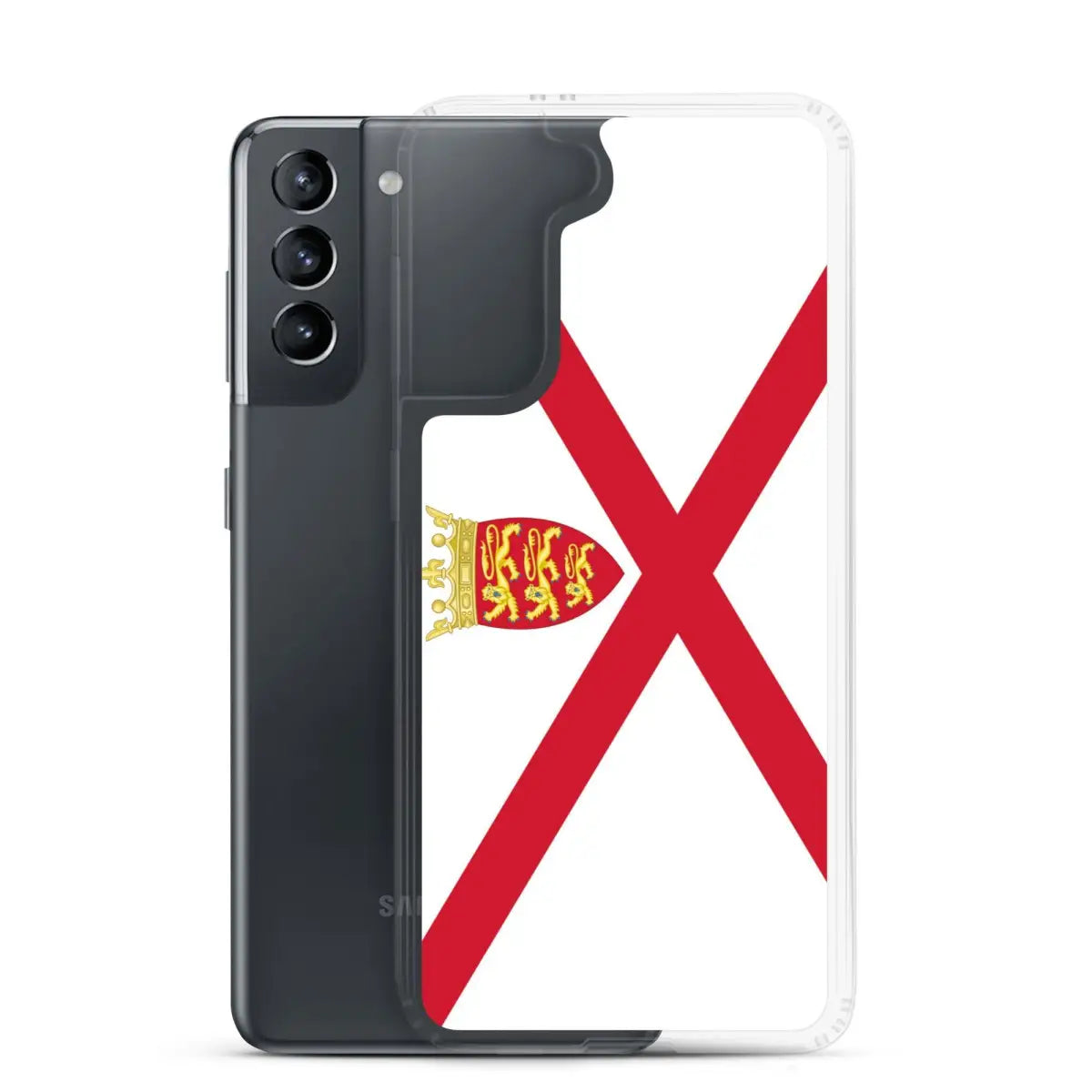 Coque téléphone drapeau de jersey - pixelforma