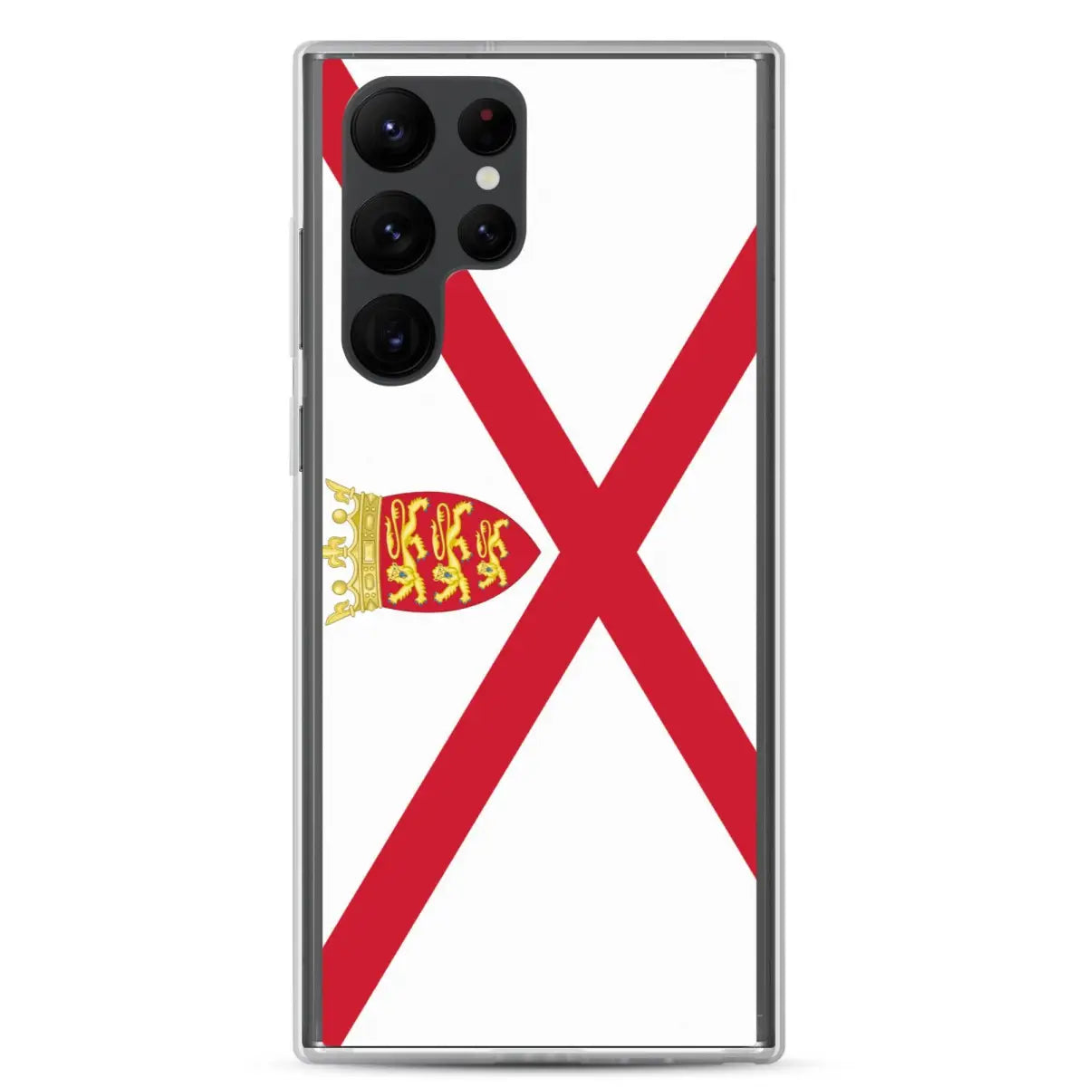 Coque téléphone drapeau de jersey - pixelforma