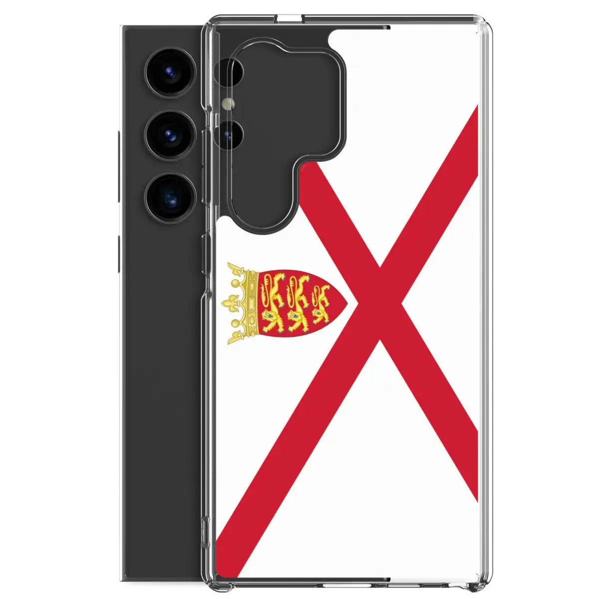Coque téléphone drapeau de jersey - pixelforma