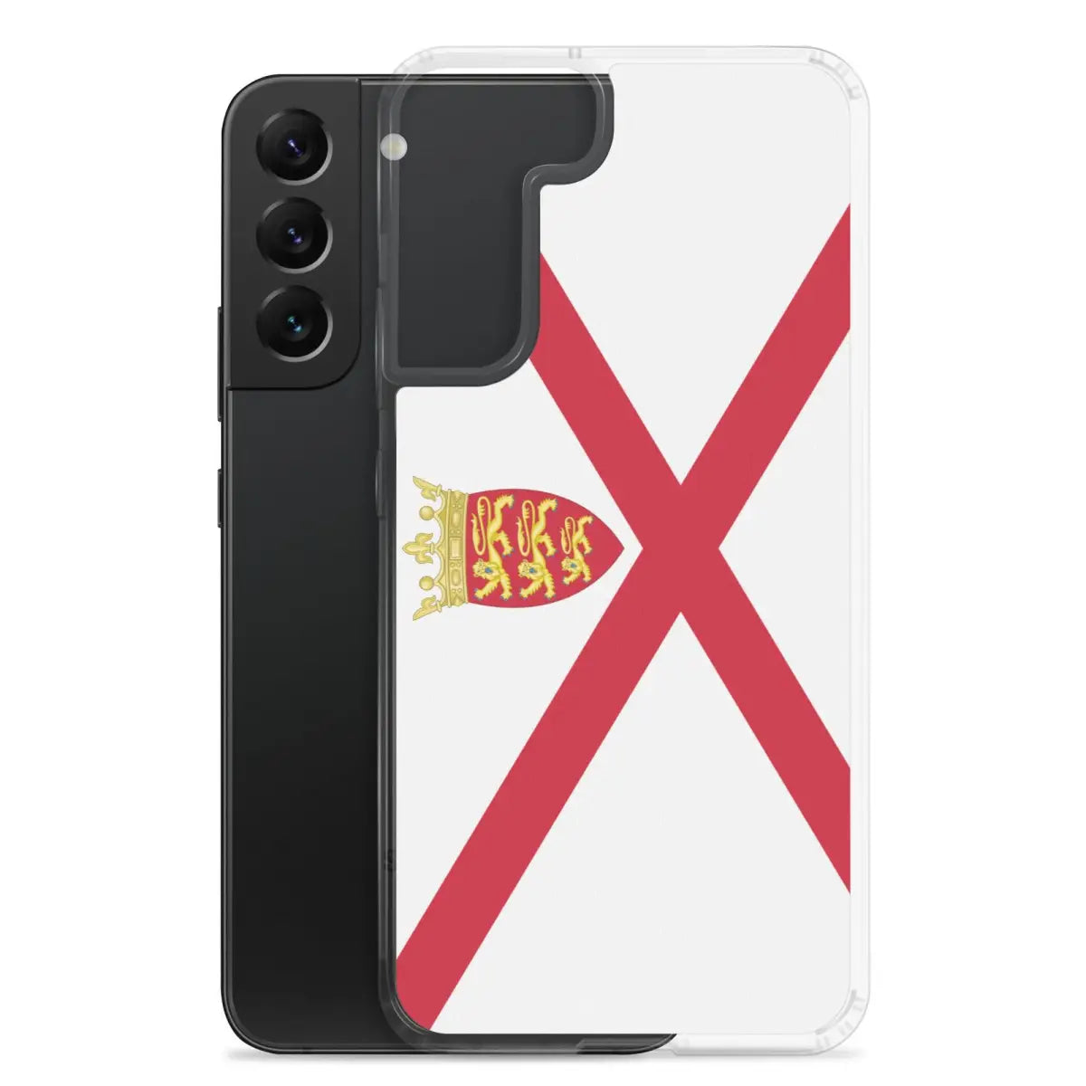 Coque téléphone drapeau de jersey - pixelforma