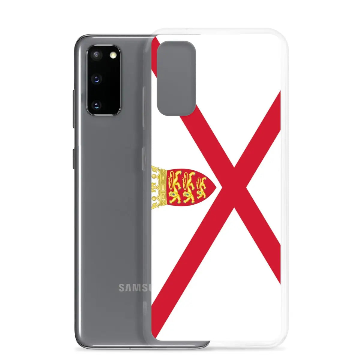 Coque téléphone drapeau de jersey - pixelforma