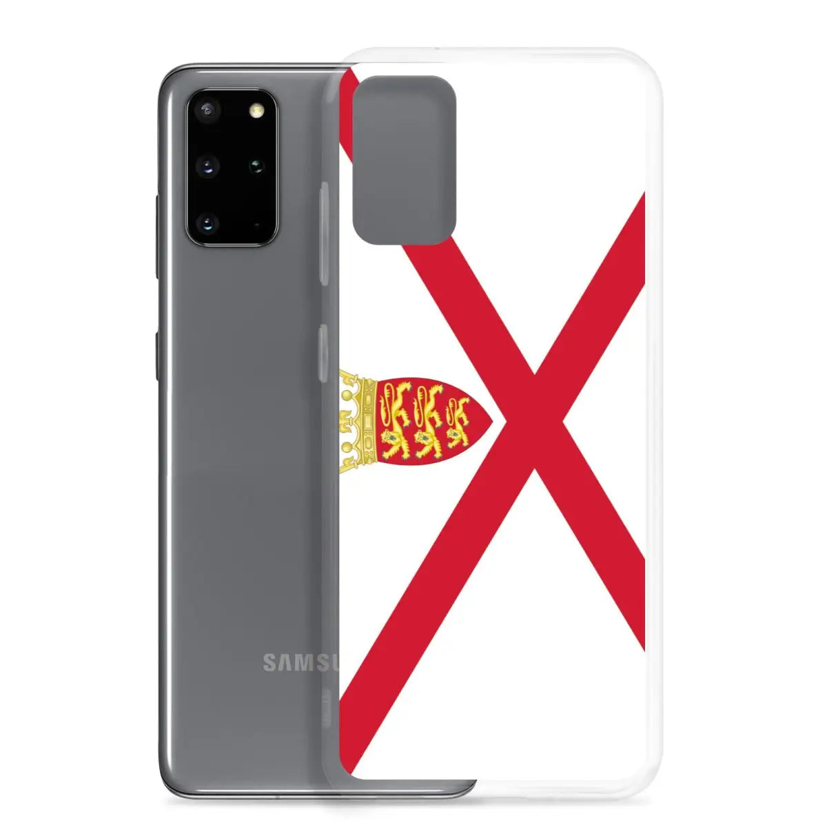 Coque téléphone drapeau de jersey - pixelforma