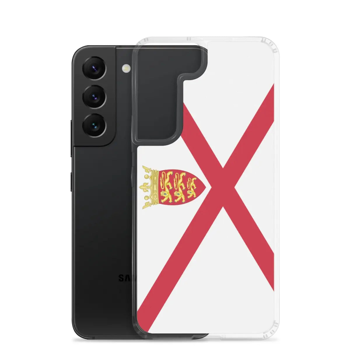 Coque téléphone drapeau de jersey - pixelforma
