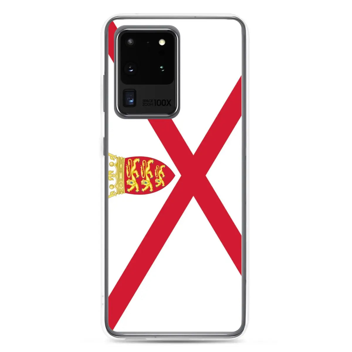 Coque téléphone drapeau de jersey - pixelforma
