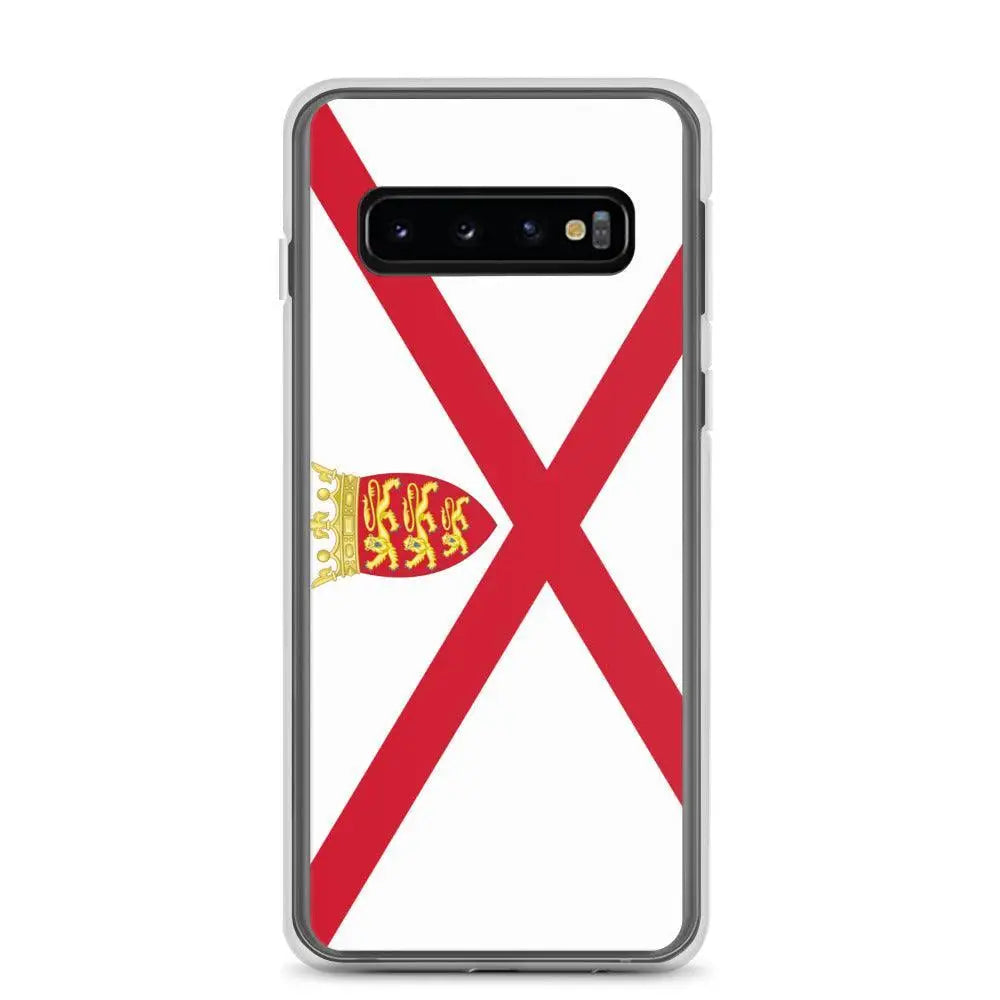 Coque téléphone drapeau de jersey - pixelforma