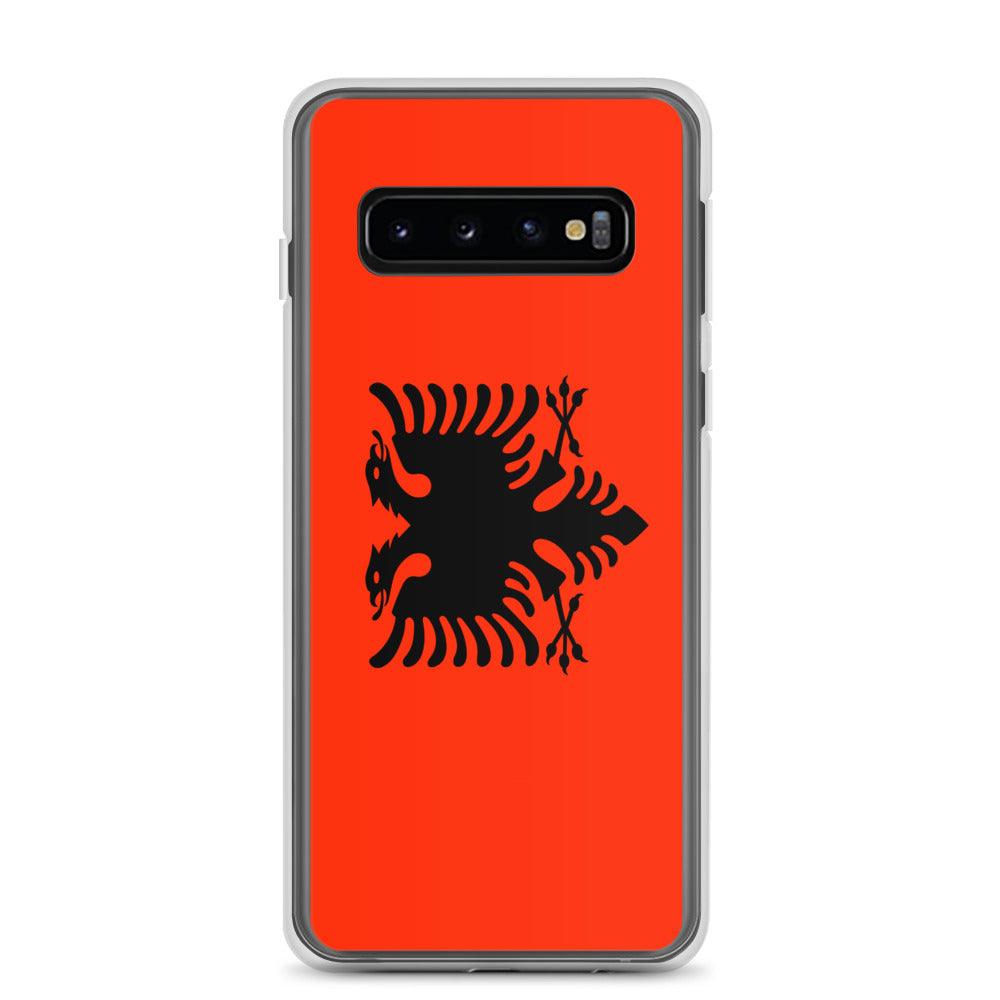 Coque Téléphone Drapeau de l'Albanie - Pixelforma