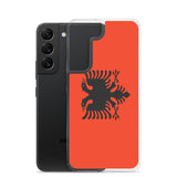 Coque Téléphone Drapeau de l'Albanie - Pixelforma