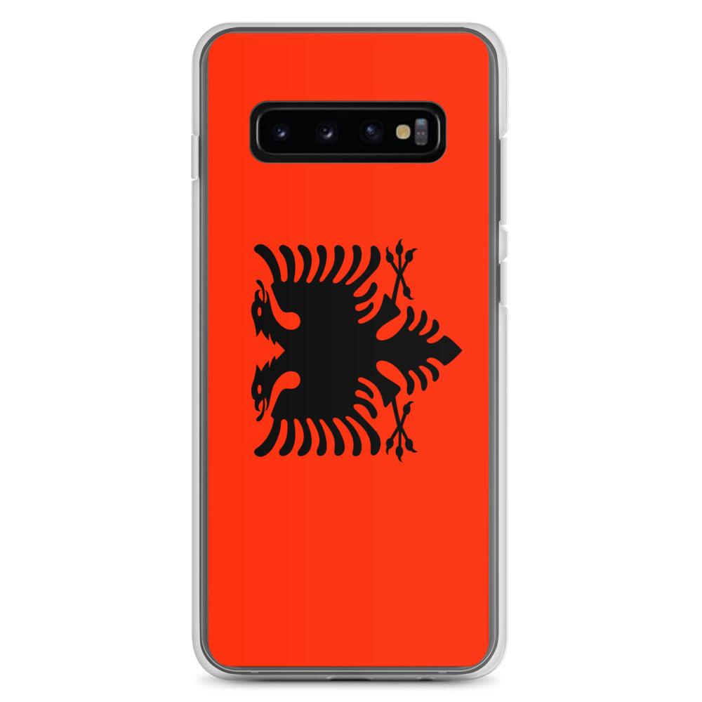 Coque Téléphone Drapeau de l'Albanie - Pixelforma