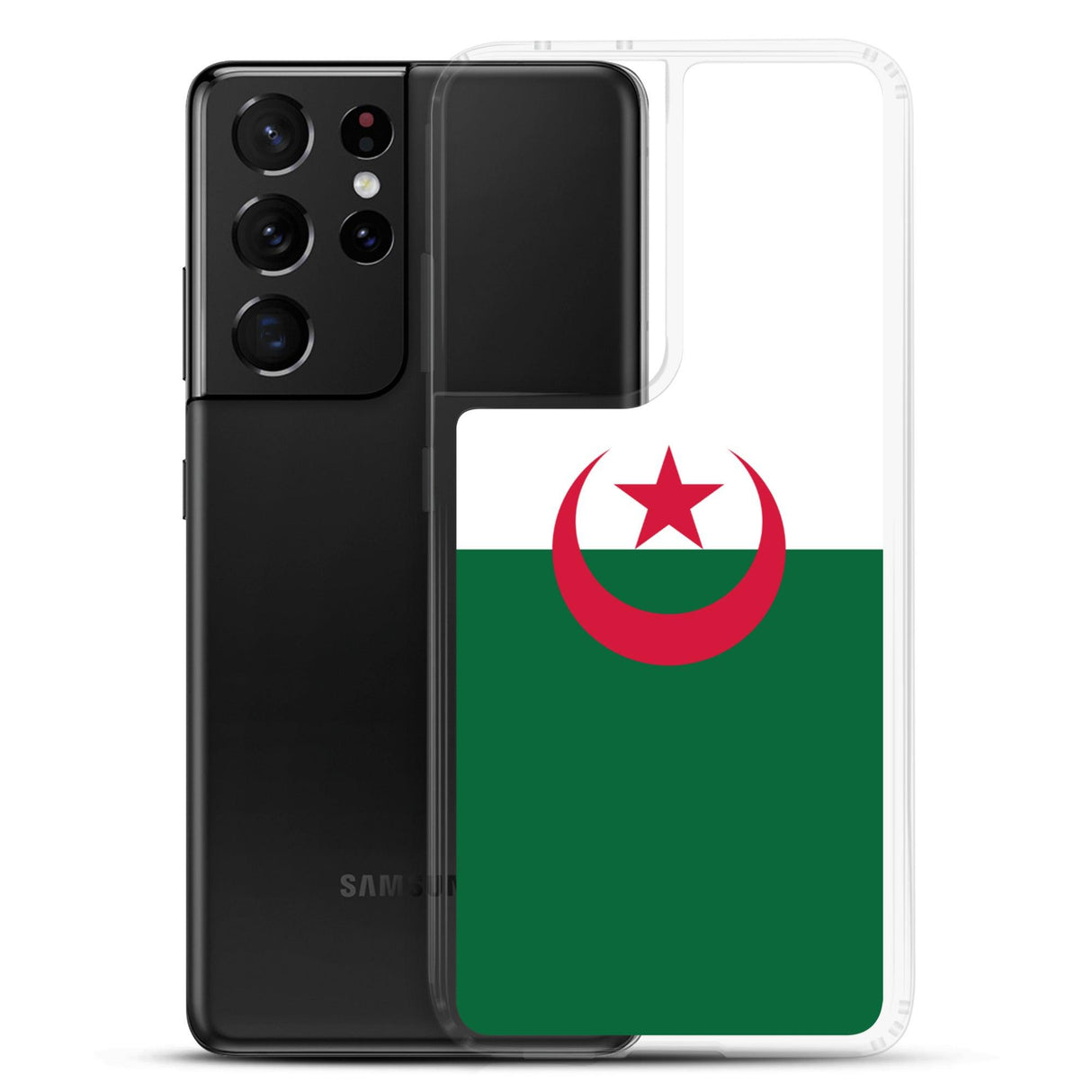 Coque Téléphone Drapeau de l'Algérie - Pixelforma