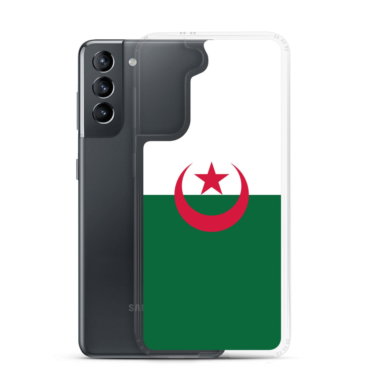 Coque Téléphone Drapeau de l'Algérie - Pixelforma