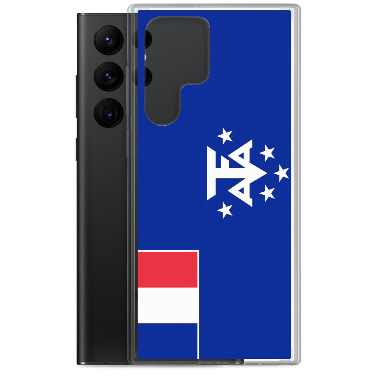 Coque Téléphone Drapeau de l'Antarctique française - Pixelforma