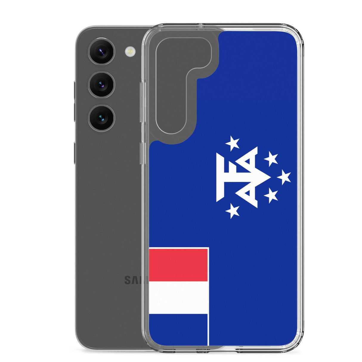 Coque Téléphone Drapeau de l'Antarctique française - Pixelforma