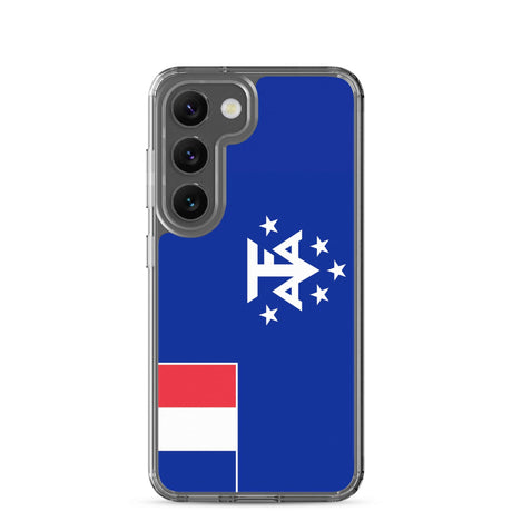 Coque Téléphone Drapeau de l'Antarctique française - Pixelforma