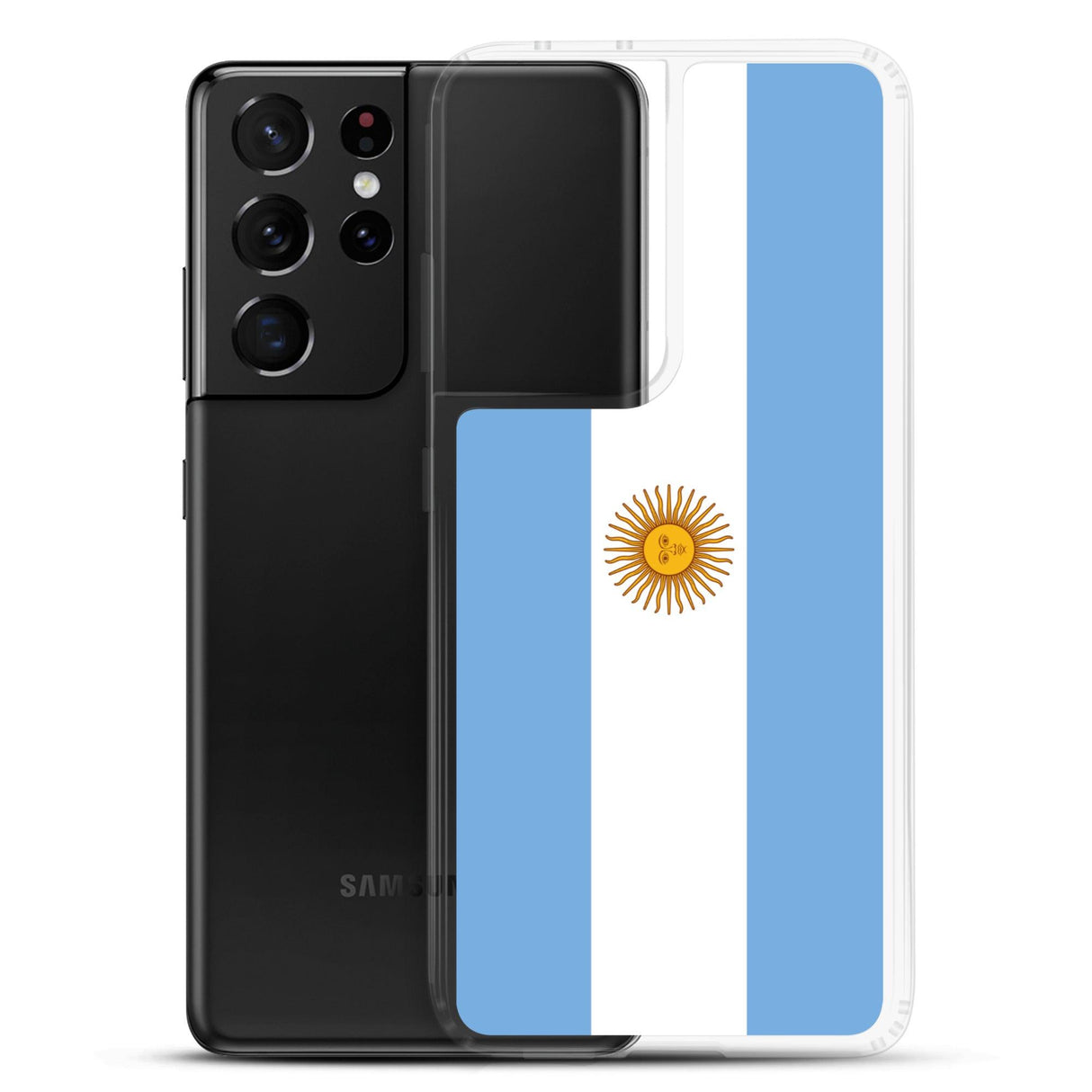 Coque Téléphone Drapeau de l'Argentine - Pixelforma