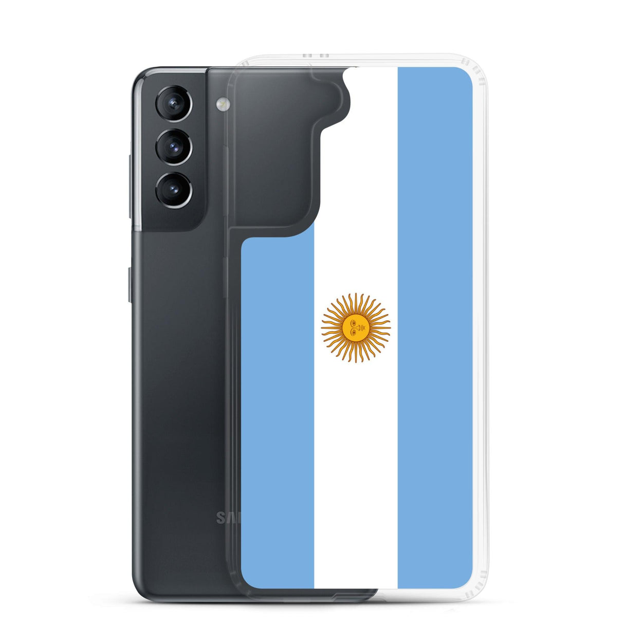 Coque Téléphone Drapeau de l'Argentine - Pixelforma