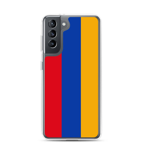 Coque Téléphone Drapeau de l'Arménie - Pixelforma