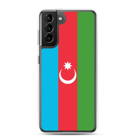 Coque Téléphone Drapeau de l'Azerbaïdjan - Pixelforma