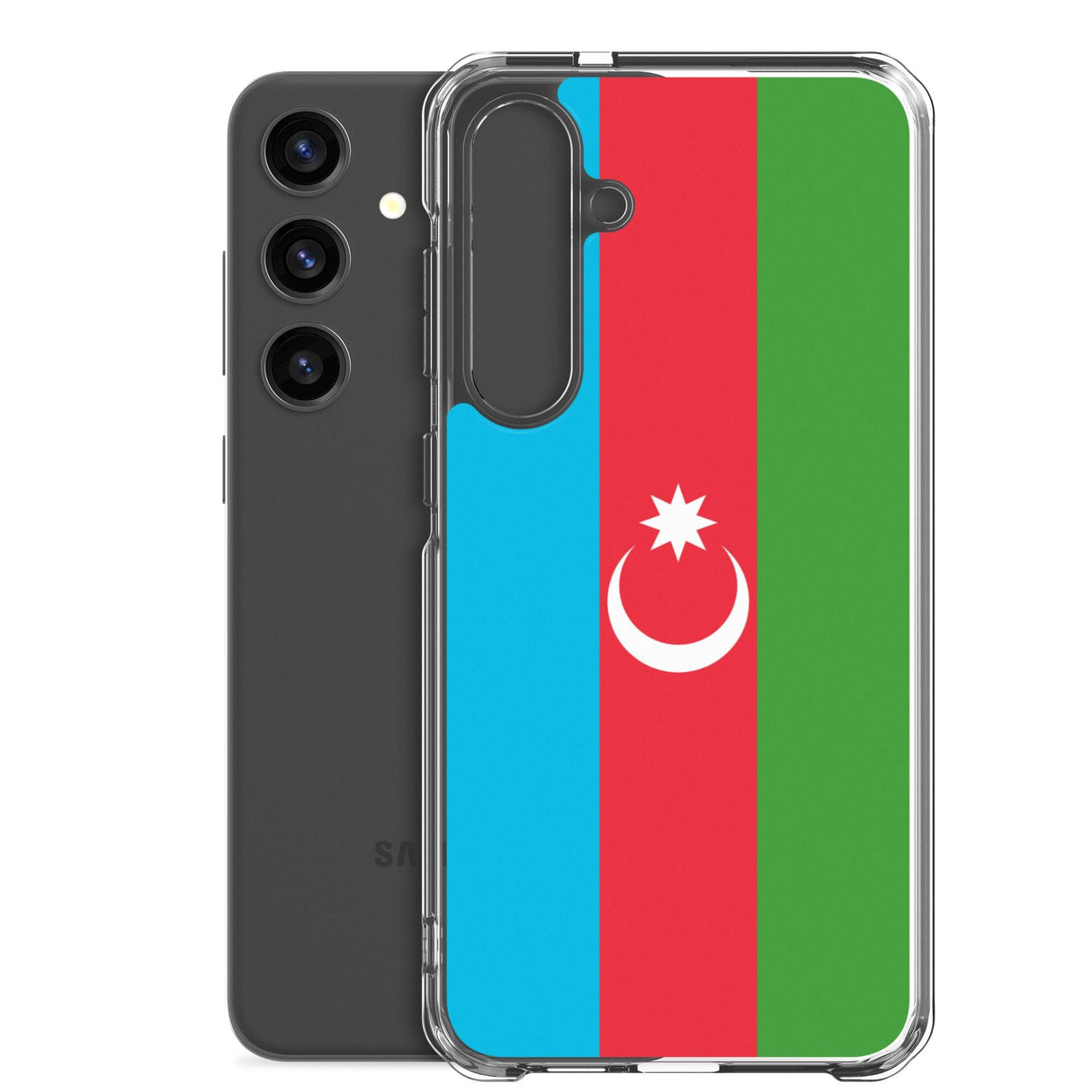 Coque Téléphone Drapeau de l'Azerbaïdjan - Pixelforma