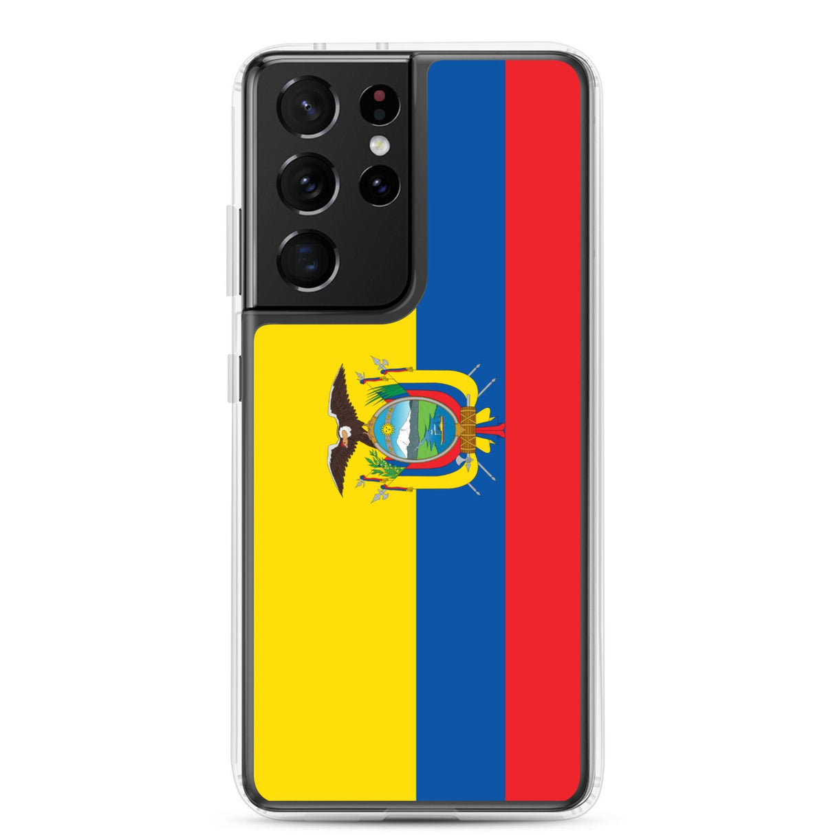 Coque Téléphone Drapeau de l'Équateur - Pixelforma