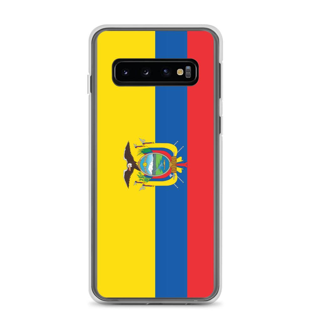 Coque Téléphone Drapeau de l'Équateur - Pixelforma