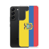 Coque Téléphone Drapeau de l'Équateur - Pixelforma