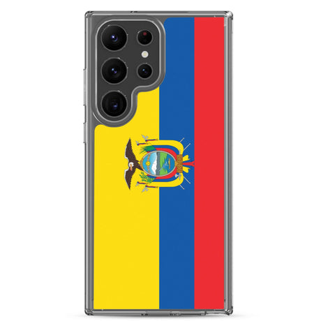 Coque Téléphone Drapeau de l'Équateur - Pixelforma