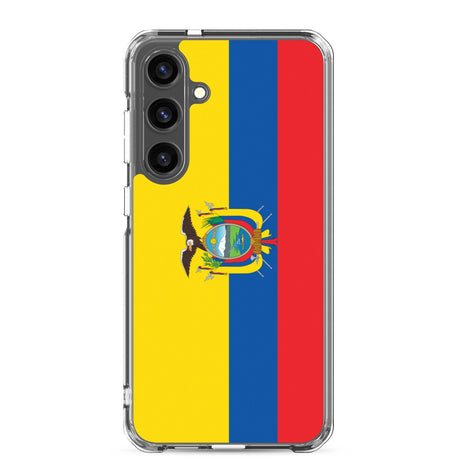 Coque Téléphone Drapeau de l'Équateur - Pixelforma