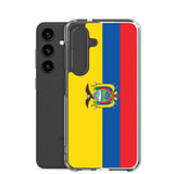 Coque Téléphone Drapeau de l'Équateur - Pixelforma