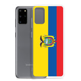 Coque Téléphone Drapeau de l'Équateur - Pixelforma