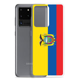 Coque Téléphone Drapeau de l'Équateur - Pixelforma