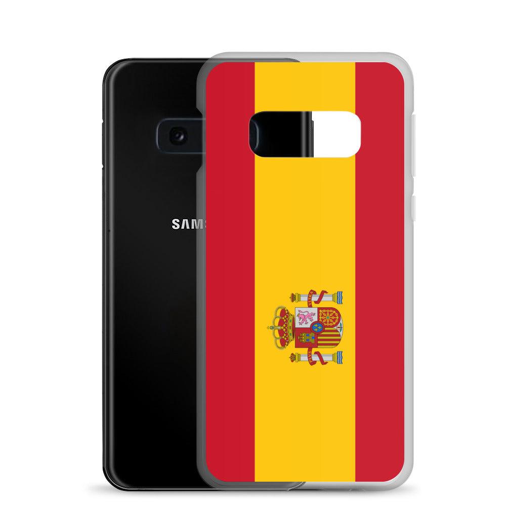 Coque Téléphone Drapeau de l'Espagne - Pixelforma