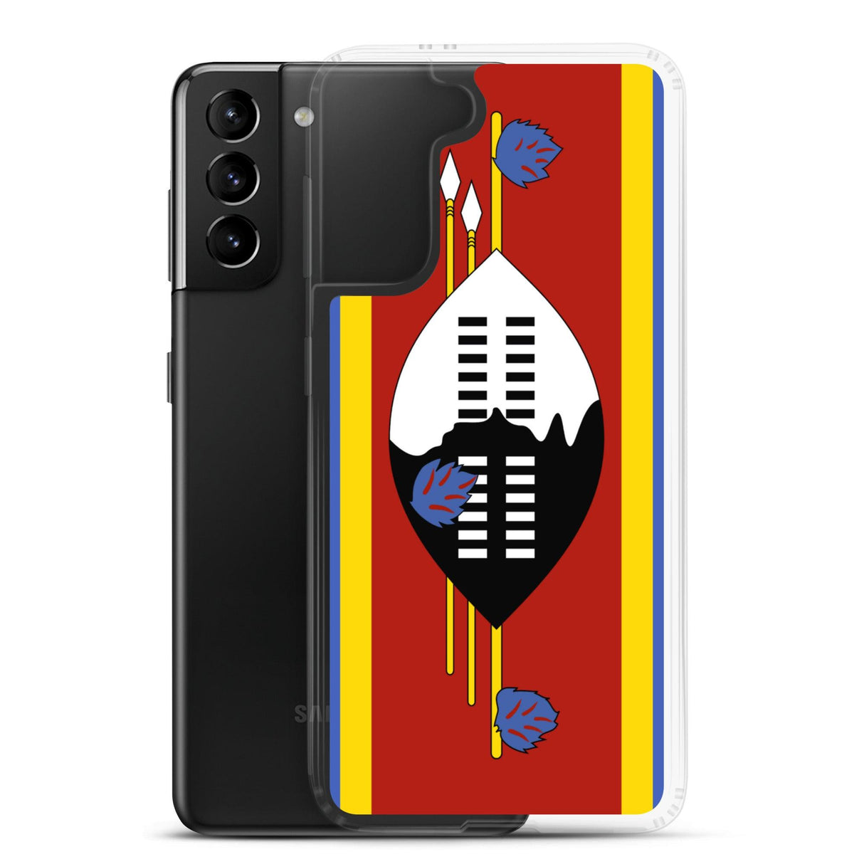 Coque Téléphone Drapeau de l'Eswatini - Pixelforma