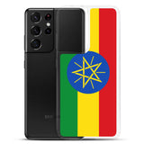 Coque Téléphone Drapeau de l'Éthiopie - Pixelforma