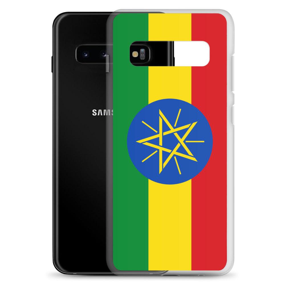 Coque Téléphone Drapeau de l'Éthiopie - Pixelforma