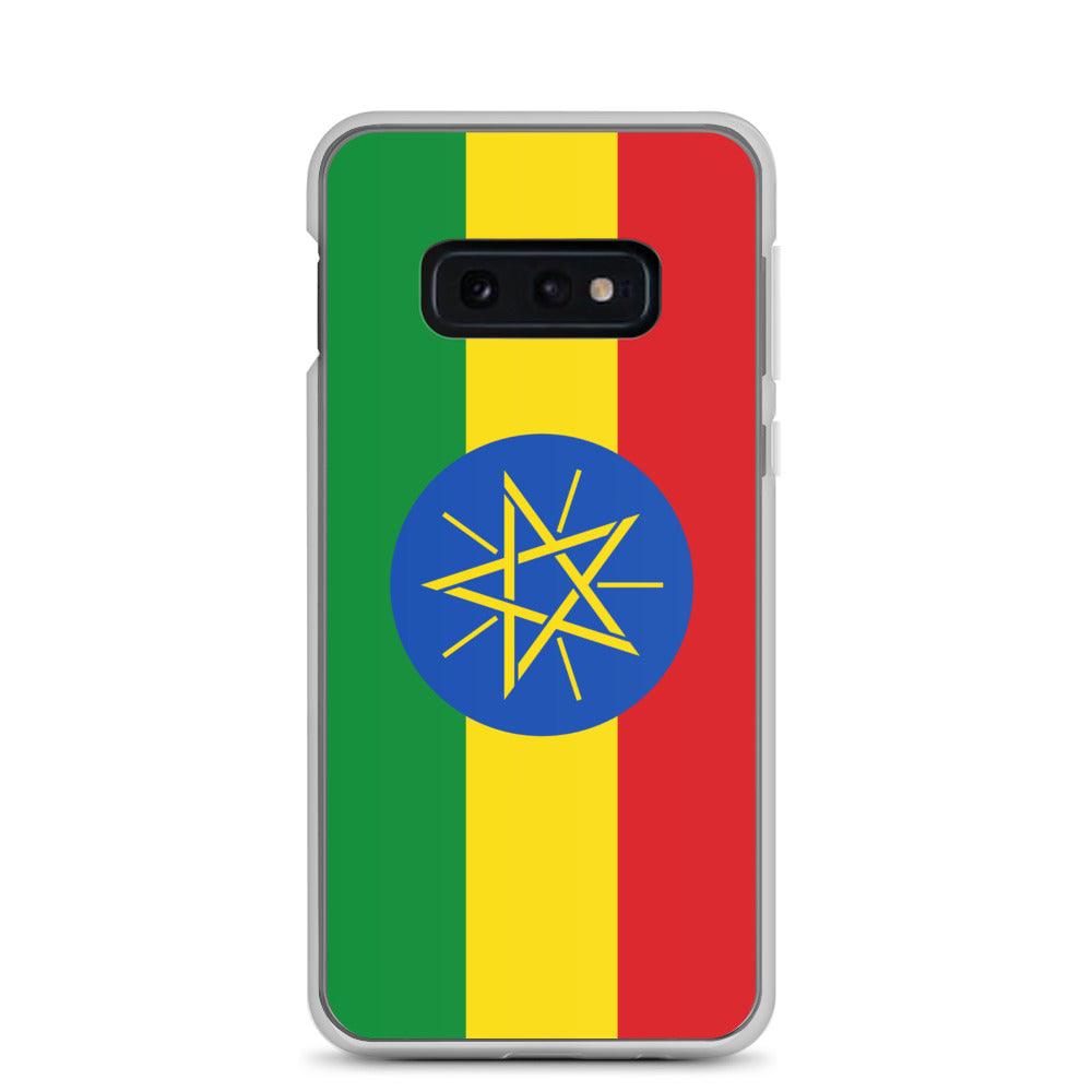 Coque Téléphone Drapeau de l'Éthiopie - Pixelforma