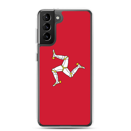 Coque Téléphone Drapeau de l'île de Man - Pixelforma