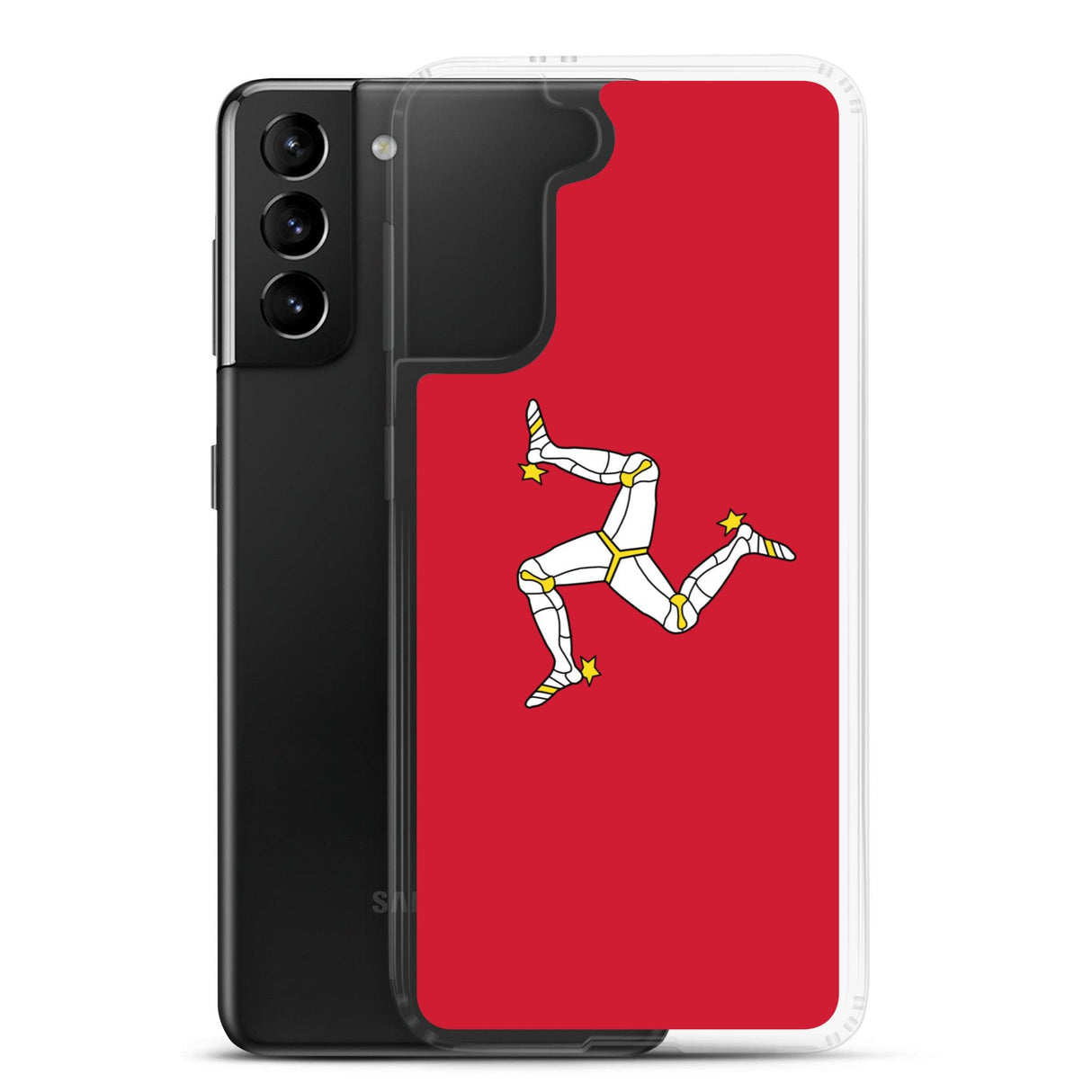 Coque Téléphone Drapeau de l'île de Man - Pixelforma