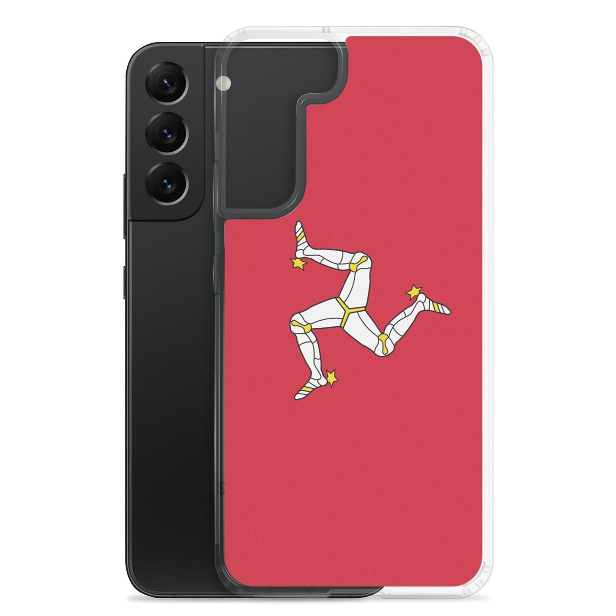 Coque Téléphone Drapeau de l'île de Man - Pixelforma