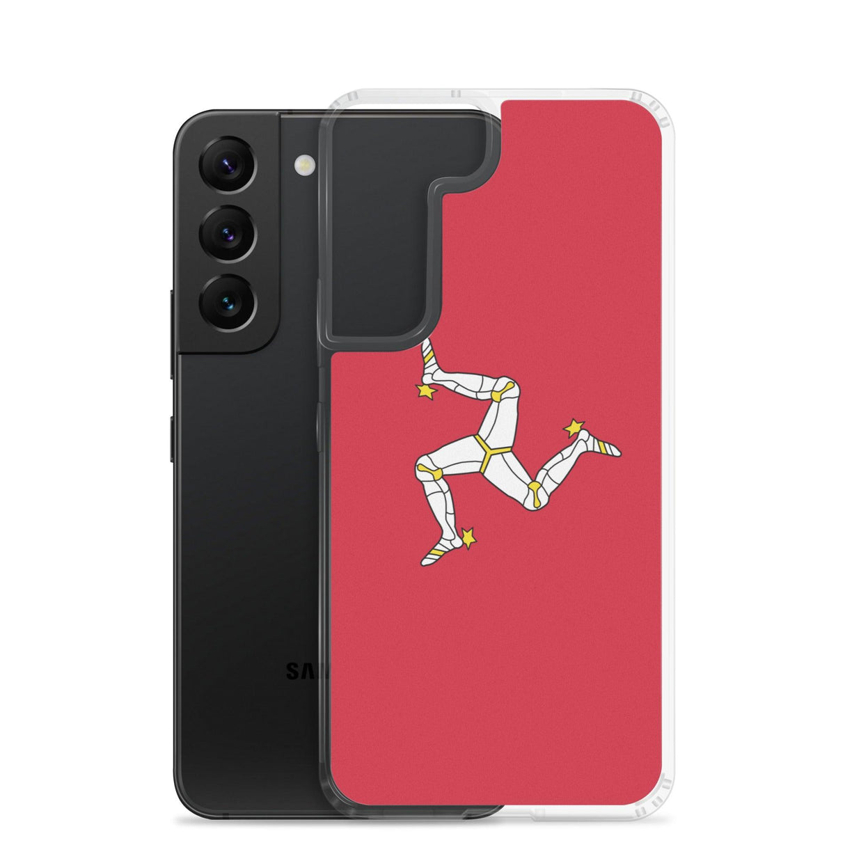 Coque Téléphone Drapeau de l'île de Man - Pixelforma