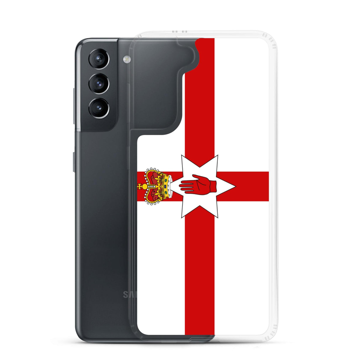 Coque Téléphone Drapeau de l'Irlande du Nord - Pixelforma