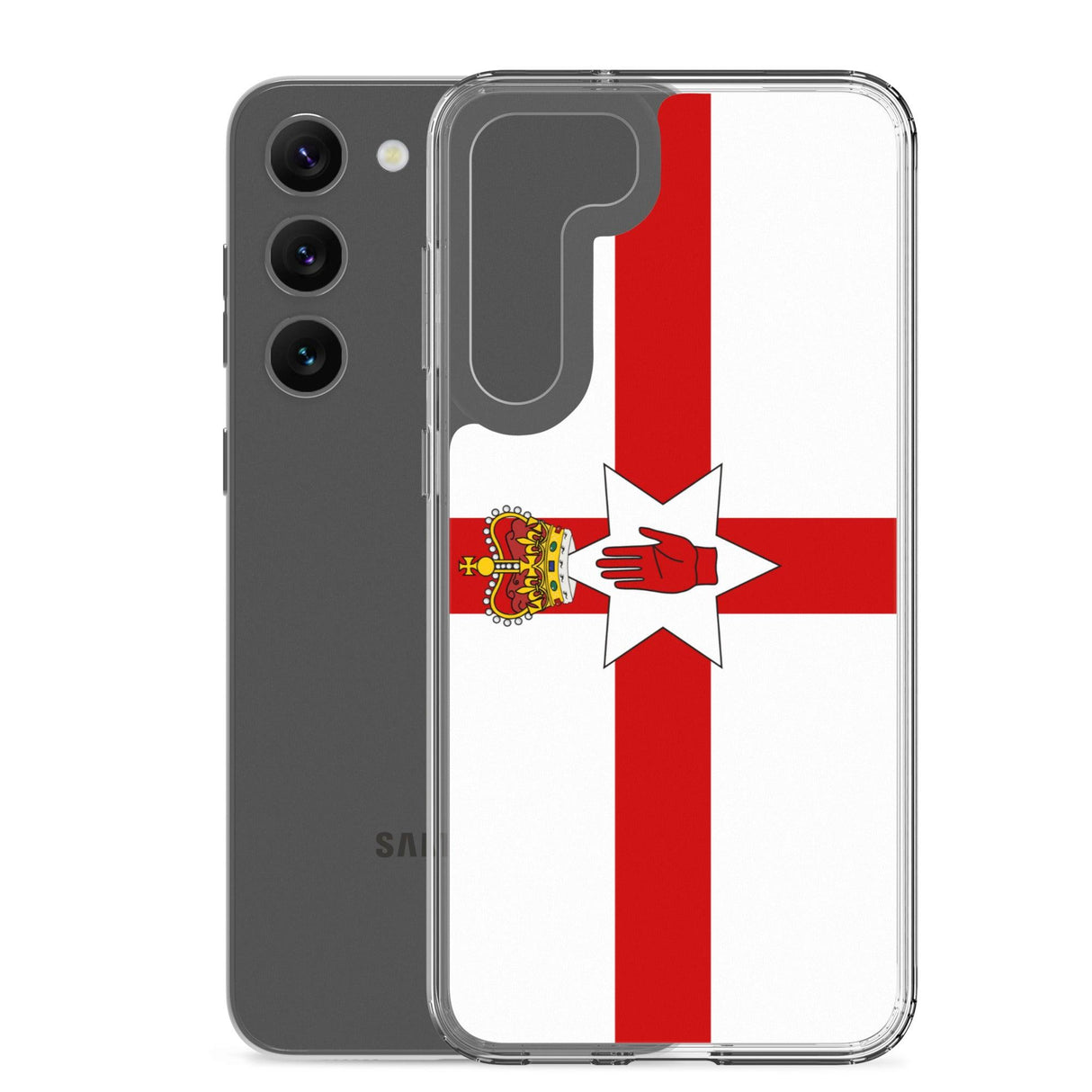 Coque Téléphone Drapeau de l'Irlande du Nord - Pixelforma