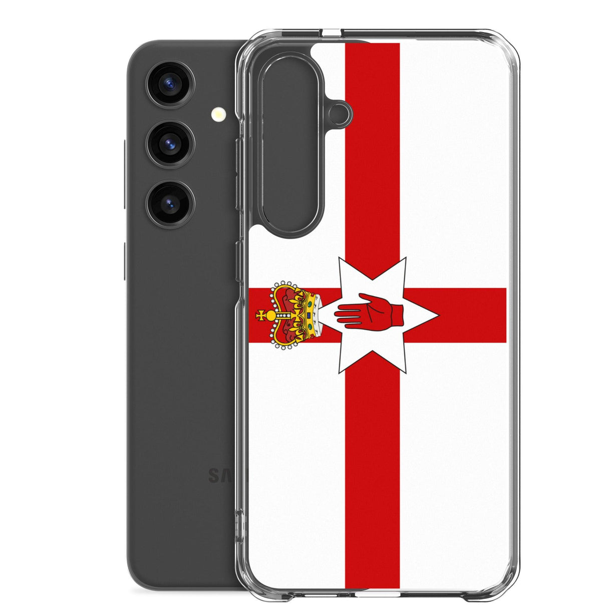 Coque Téléphone Drapeau de l'Irlande du Nord - Pixelforma