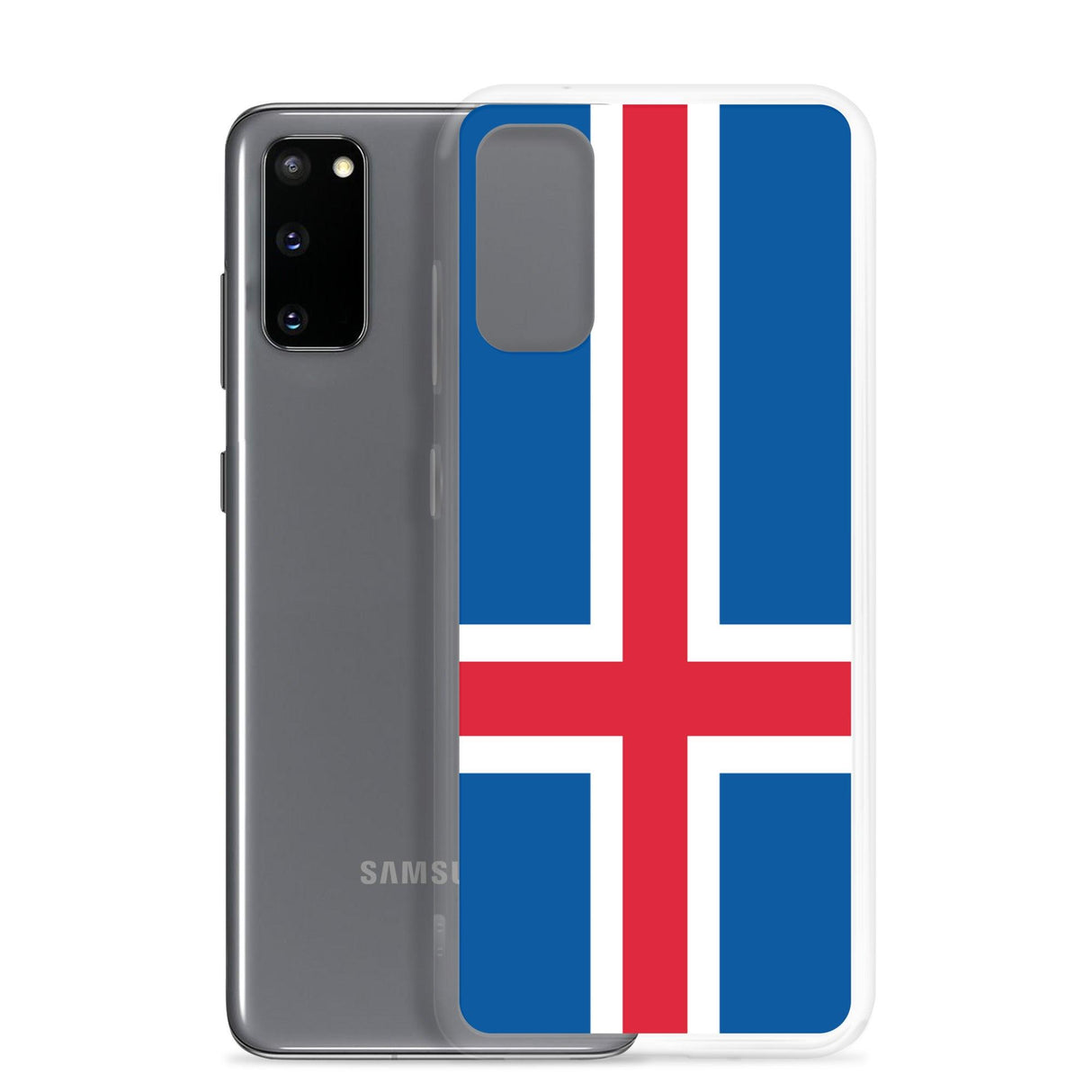 Coque Téléphone Drapeau de l'Islande - Pixelforma