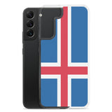 Coque Téléphone Drapeau de l'Islande - Pixelforma