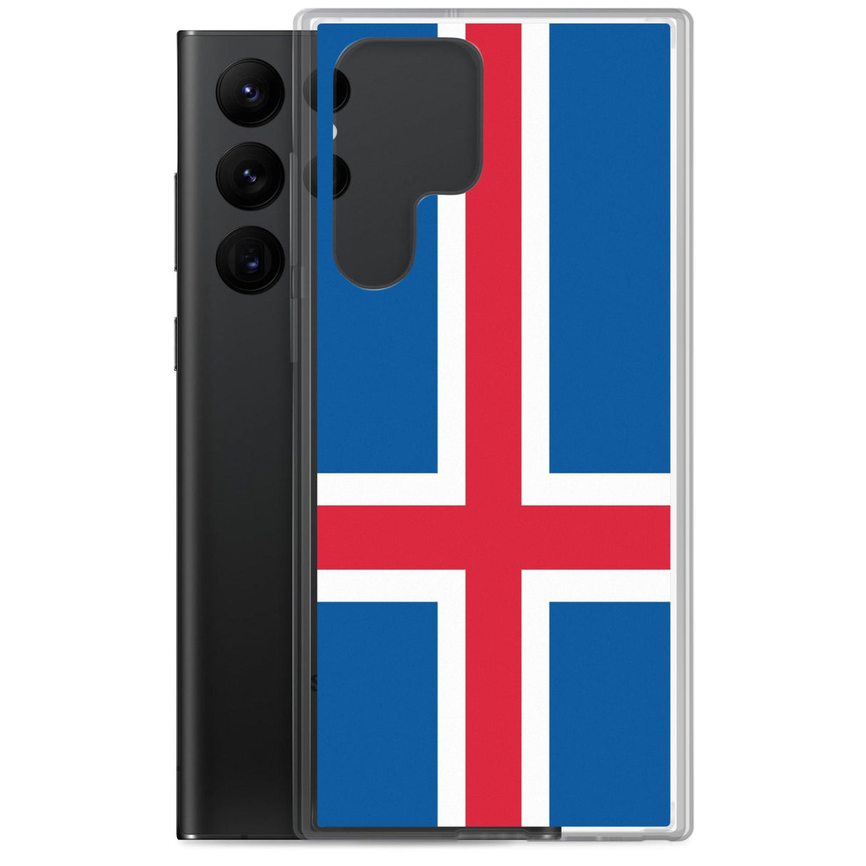 Coque Téléphone Drapeau de l'Islande - Pixelforma