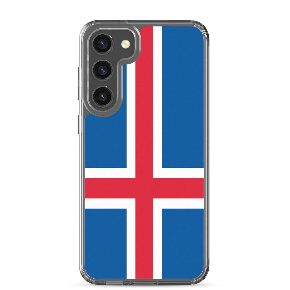 Coque Téléphone Drapeau de l'Islande - Pixelforma