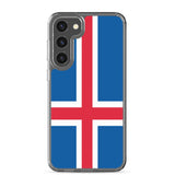 Coque Téléphone Drapeau de l'Islande - Pixelforma